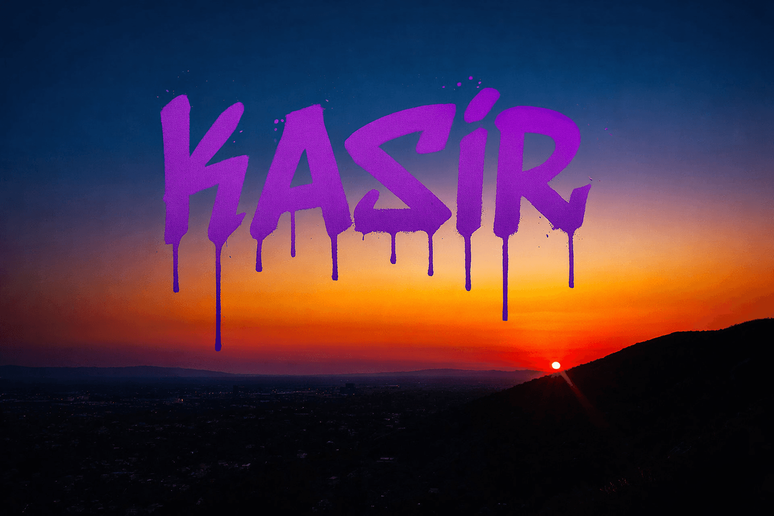 KASIR sunset artwork
